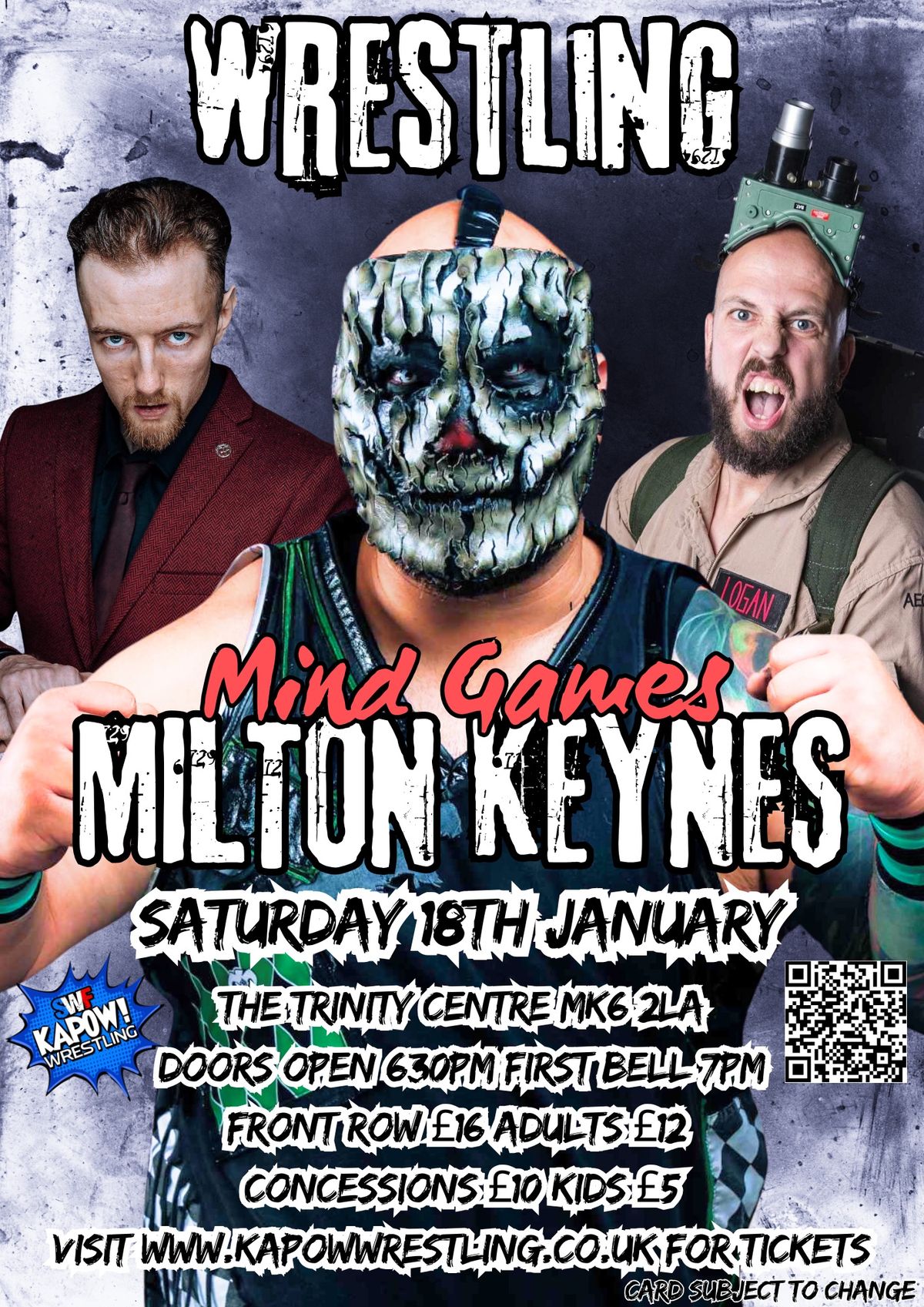 Live Wrestling comes to Milton Keynes Trinity Centre 