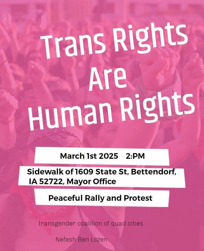 Trans Rights rally