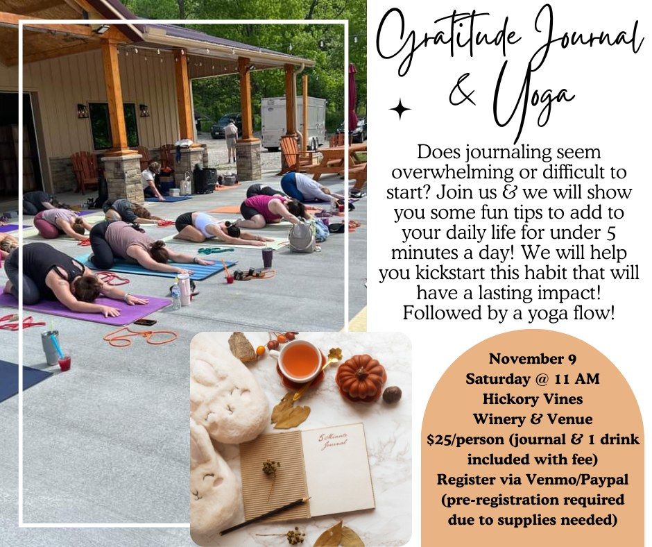 Gratitude Yoga & Journaling