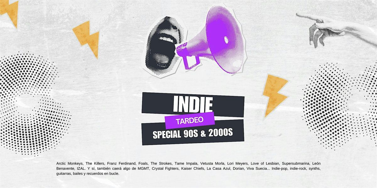 TARDEO INDIE (SPECIAL 90s & 2000s)