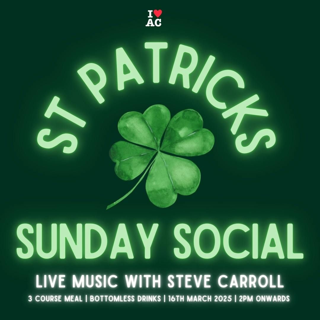 St Patricks Sunday Social