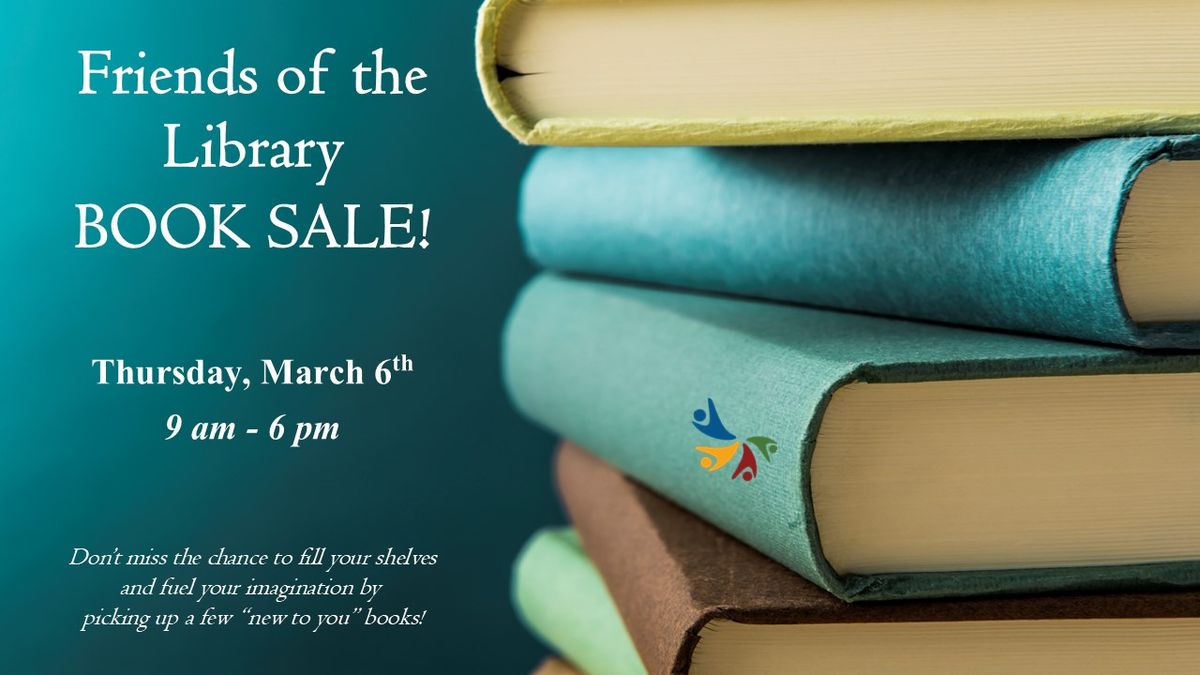 Peabody Public Library Friends of the Library Book Sale!! 