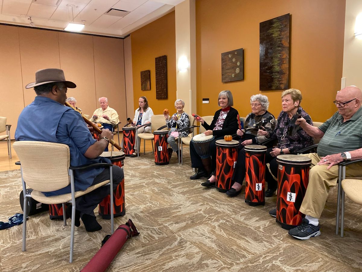 Arizona Musicfest HealthRHYTHMS Group Drumming Session