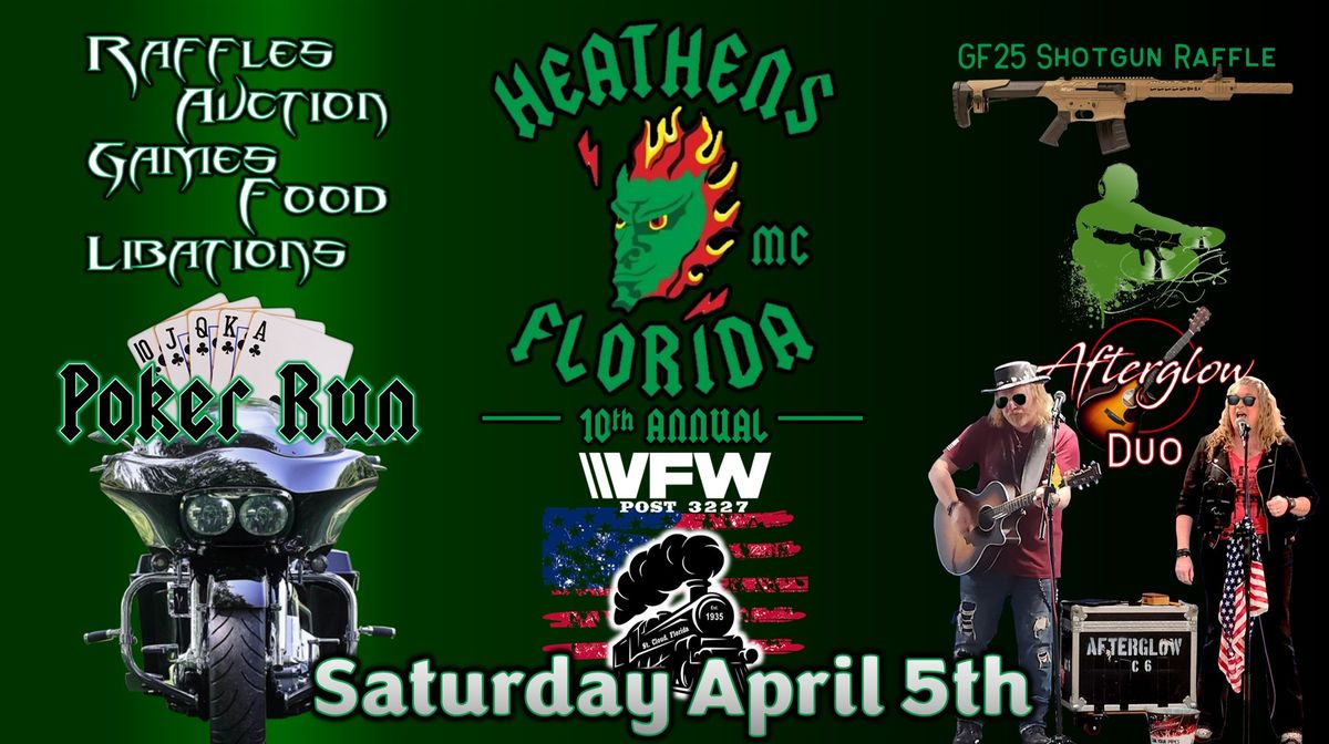 Heathens MC 10th Annual Party with Afterglow Duo