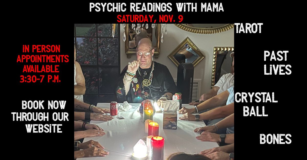 Psychic Readings & Group S\u00e9ance with "MAMA"