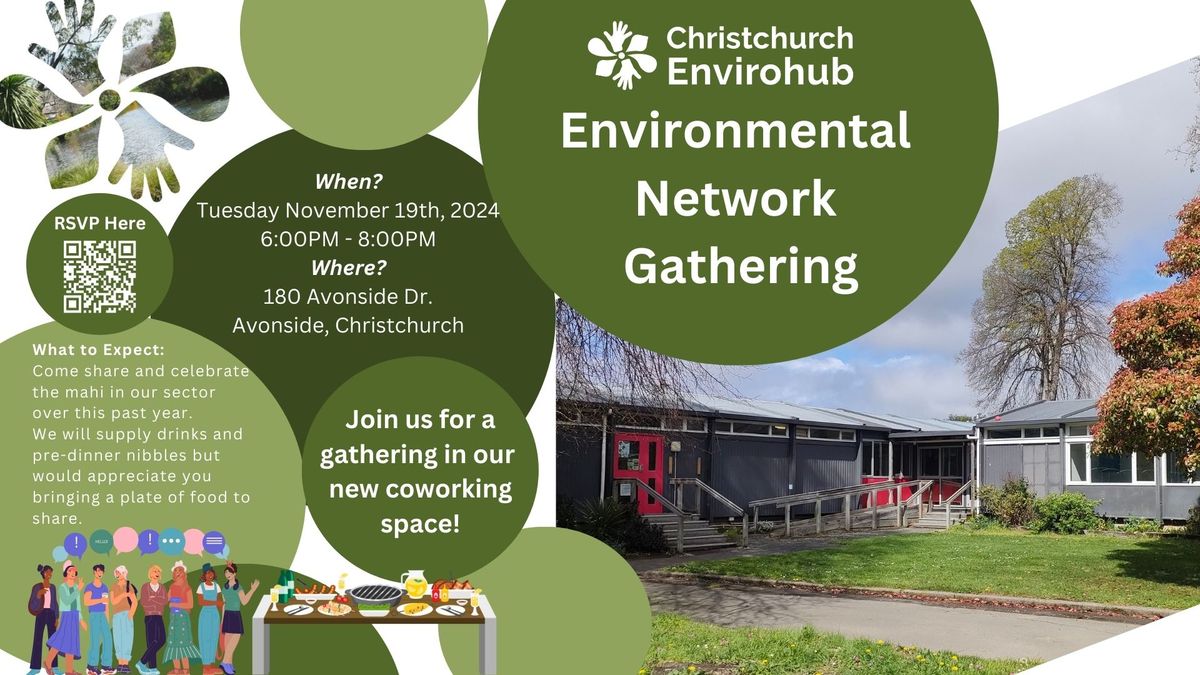 Christchurch Envirohub's Annual Environmental Network Gathering