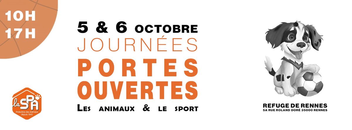 Portes Ouvertes 5 & 6 octobre \ud83d\udc31\ud83d\udc36\ud83d\udc30