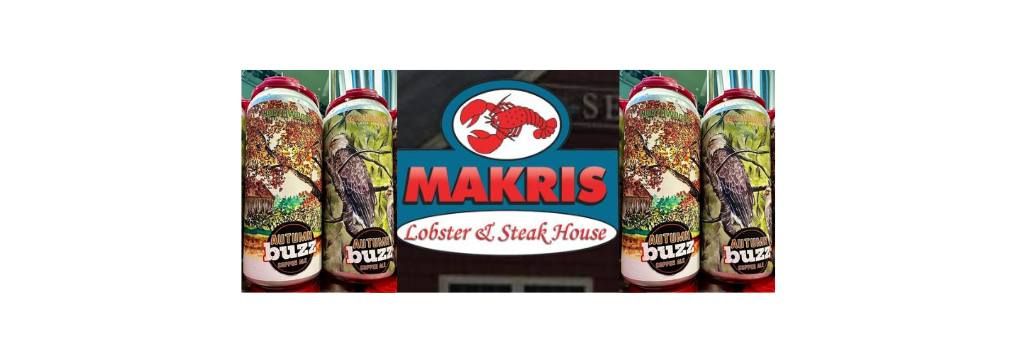 Laura at Makris Lobster & Steak House for Autumn Buzz Copper Ale Sampling