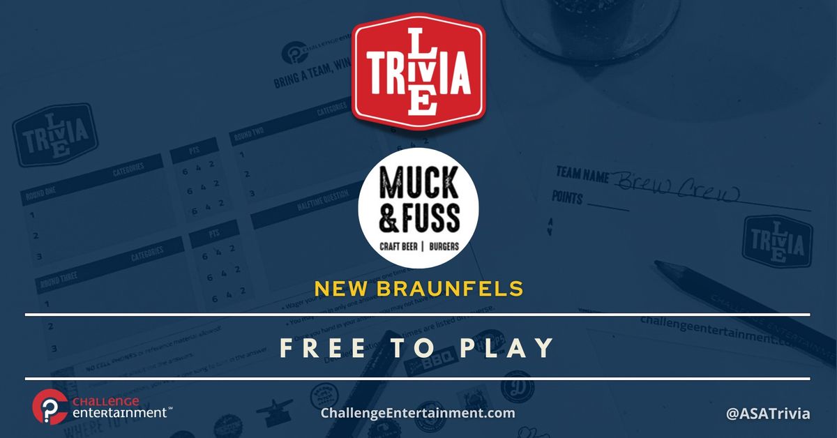 Live Trivia Nights at Muck & Fuss