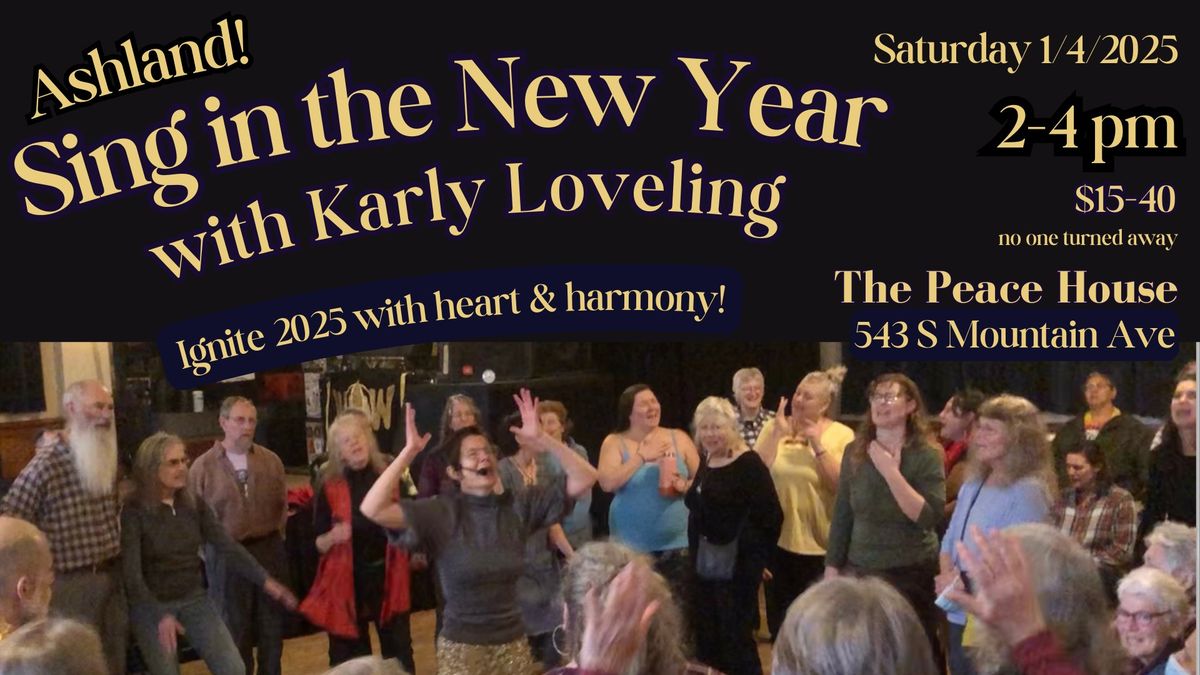 Ashland! Sing in the New Year with Karly Loveling