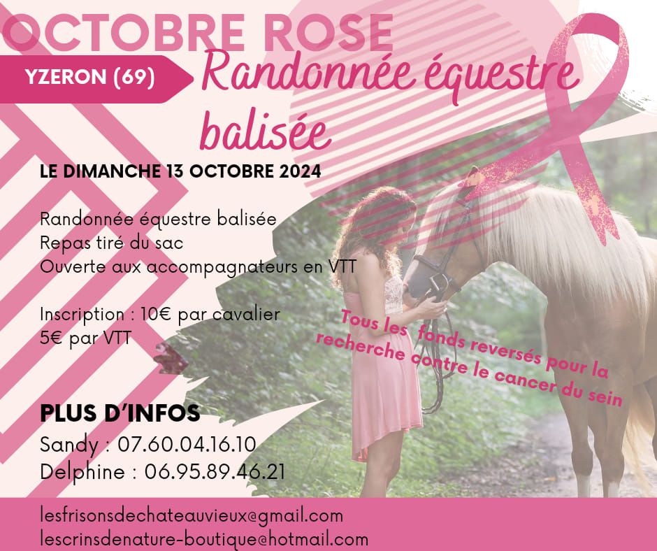 Randonn\u00e9e balis\u00e9e pour Octobre Rose