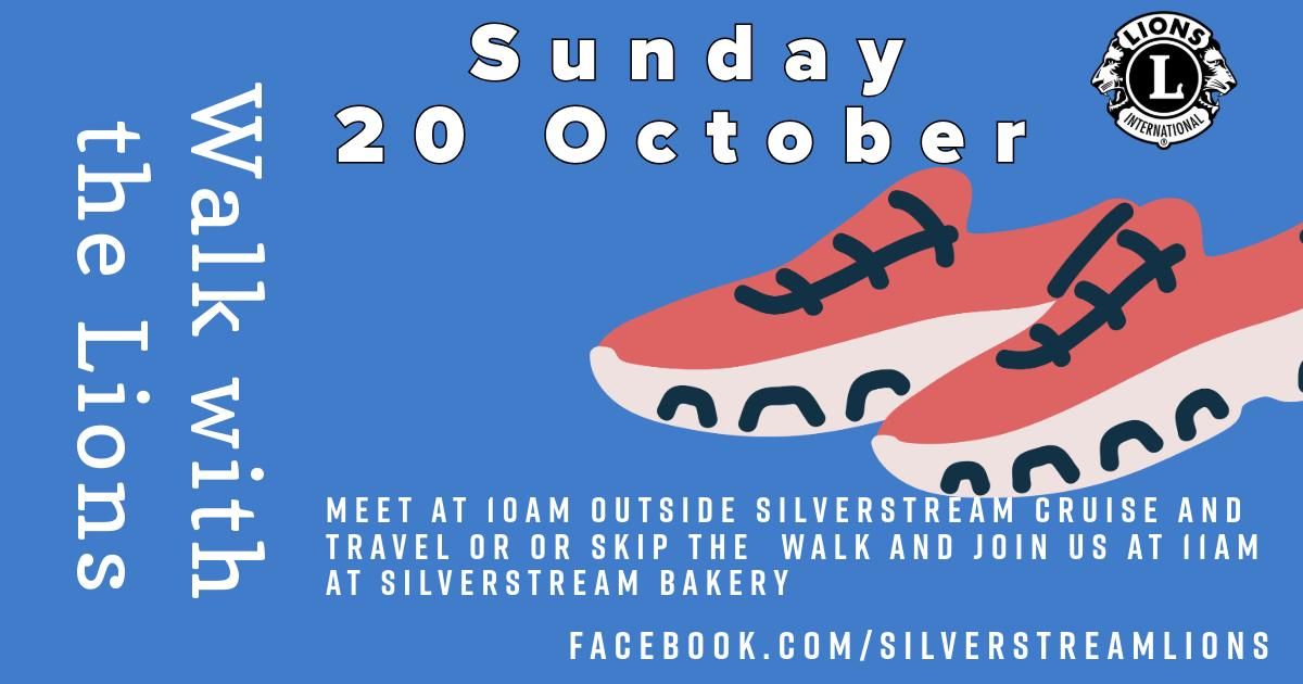 Walk and Coffee with Silverstream Lions - October