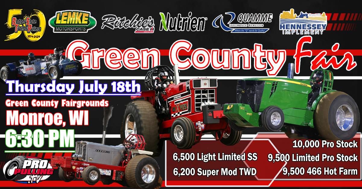 2024 BSTP Green County Fair Pull