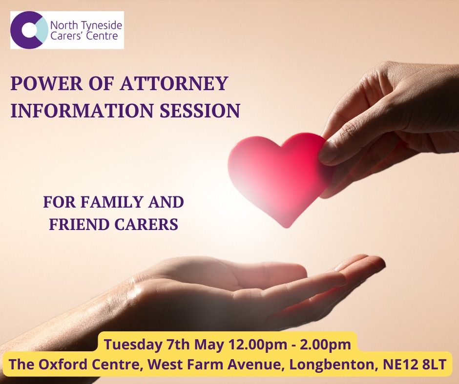 Info Session on Power of Attorney for Carers