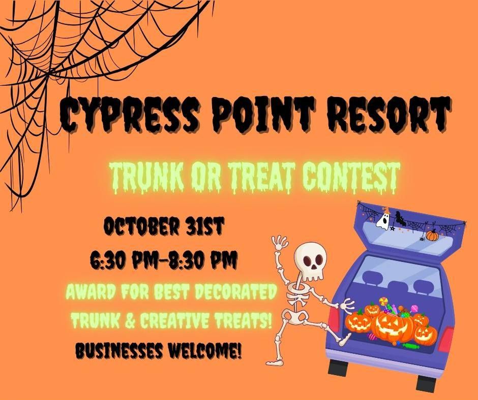 Trunk or Treat Contest