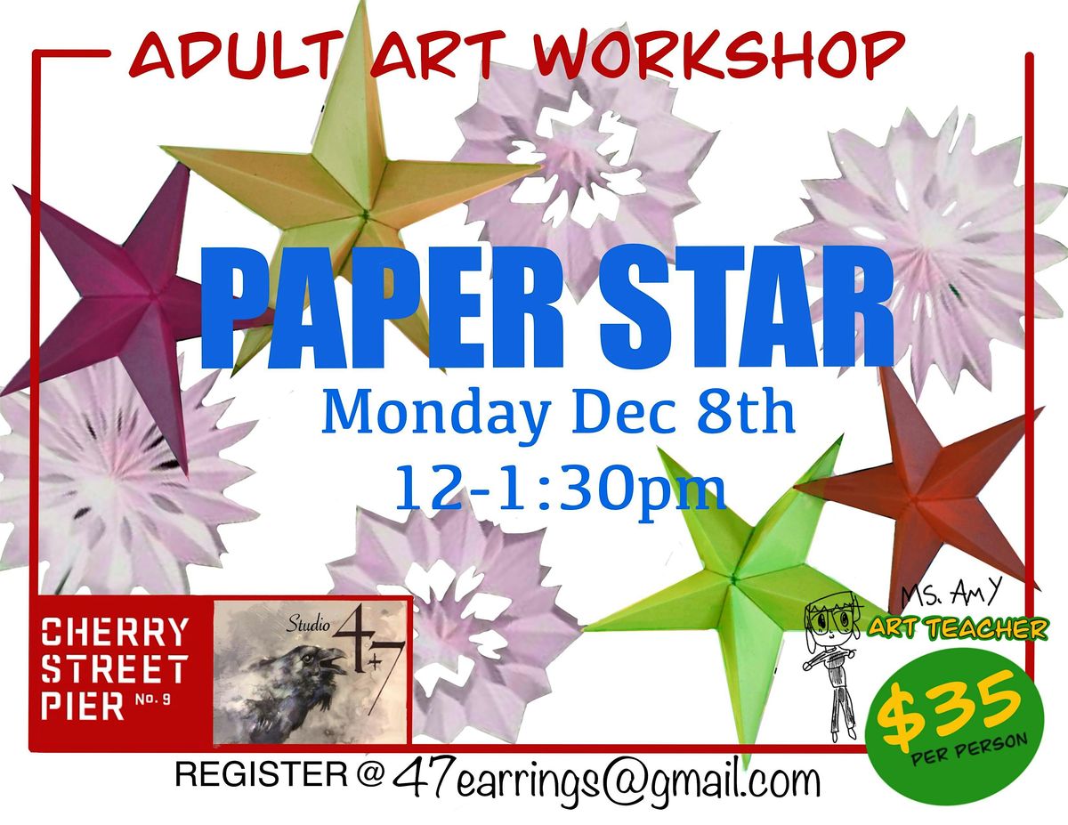 DIY Holiday  Paper Star