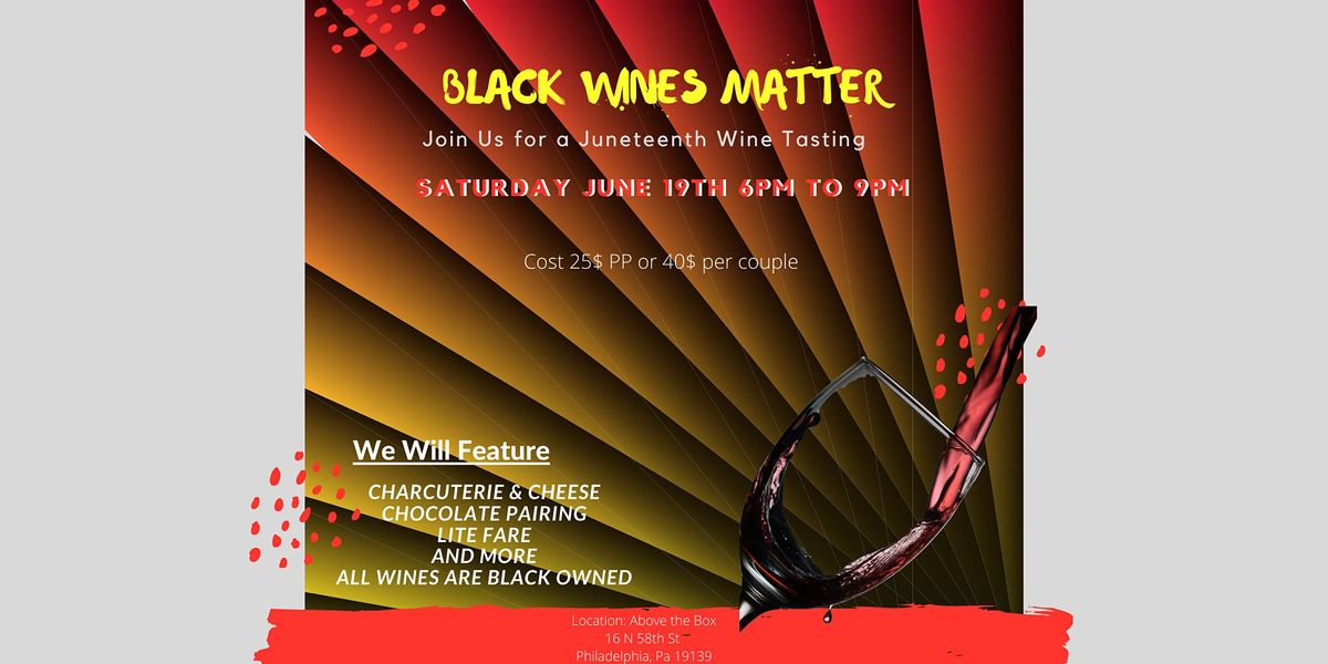 Black Wines Matter