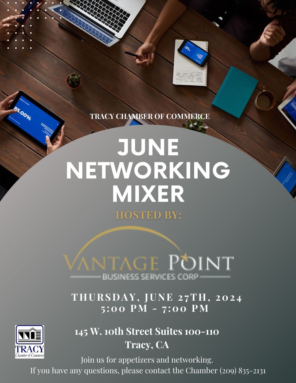 June Networking Mixer Hosted By Vantage Point Business Services