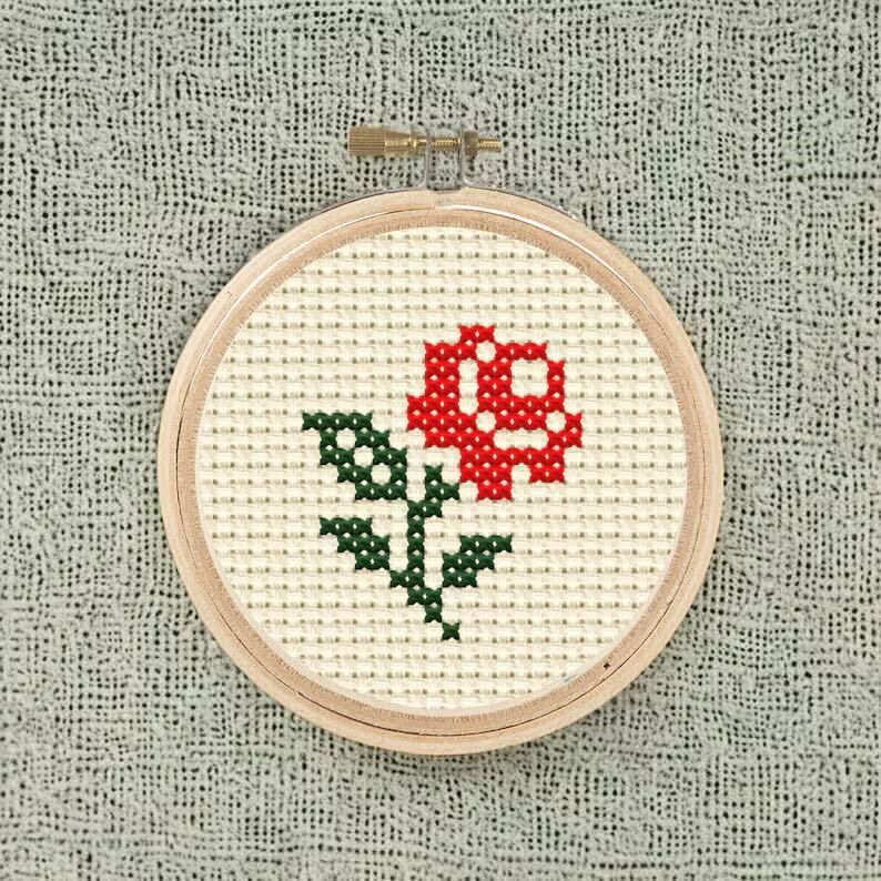 Cross Stitching on Fabric