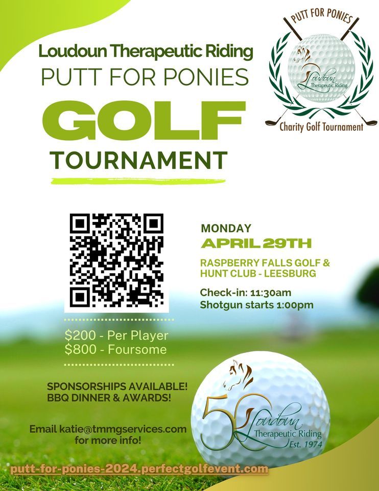 Putt for Ponies Charity Golf Tournament