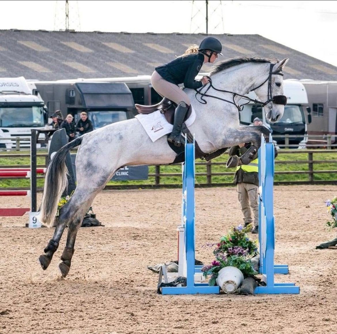 Frankie Bennett showjumping clinic 