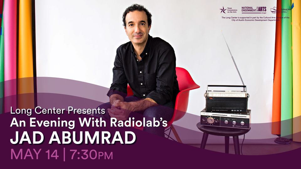 An Evening with Radiolab's Jad Abumrad