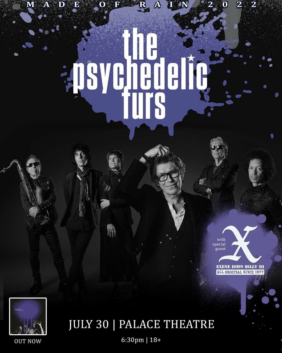 The Psychedelic Furs (18+)