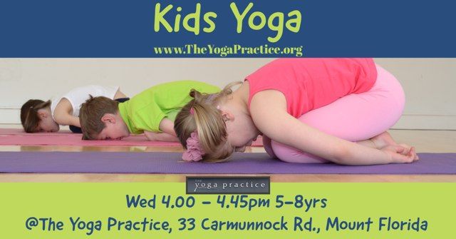 KIDS YOGA (Little Saplings 5-8yrs)