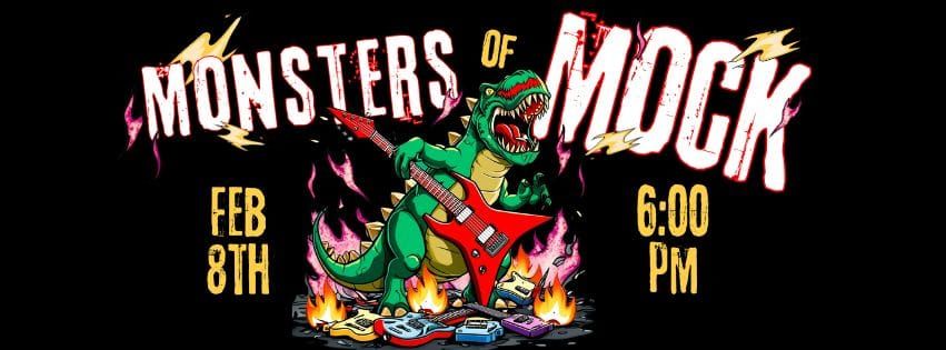 The Monsters of Mock featuring tributes to Guns n Roses,Def Leppard,John Cougar,Steve Miller & CCR