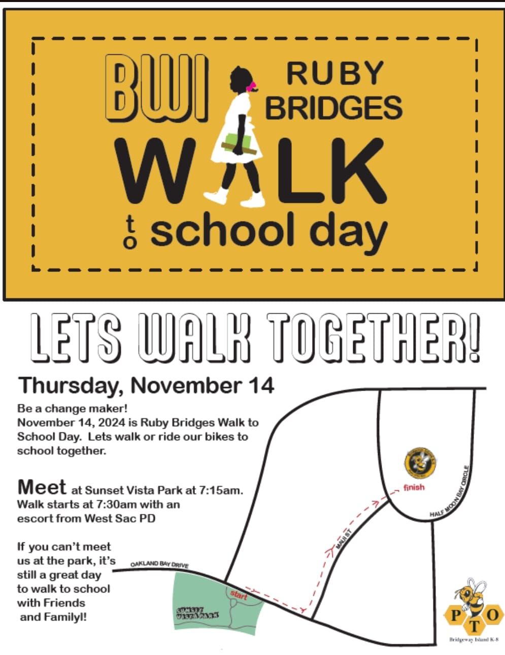 Ruby Bridges Walk to School Day 