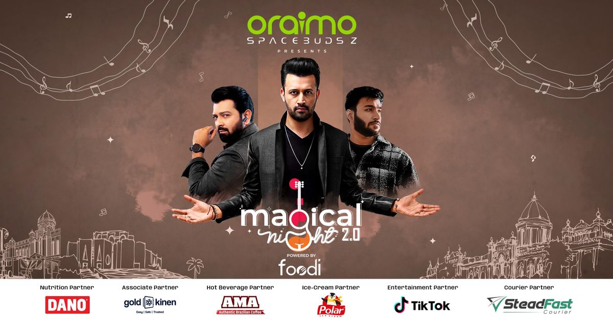 oraimo SpaceBuds Z Presents Magical Night 2.0 Powered By foodi