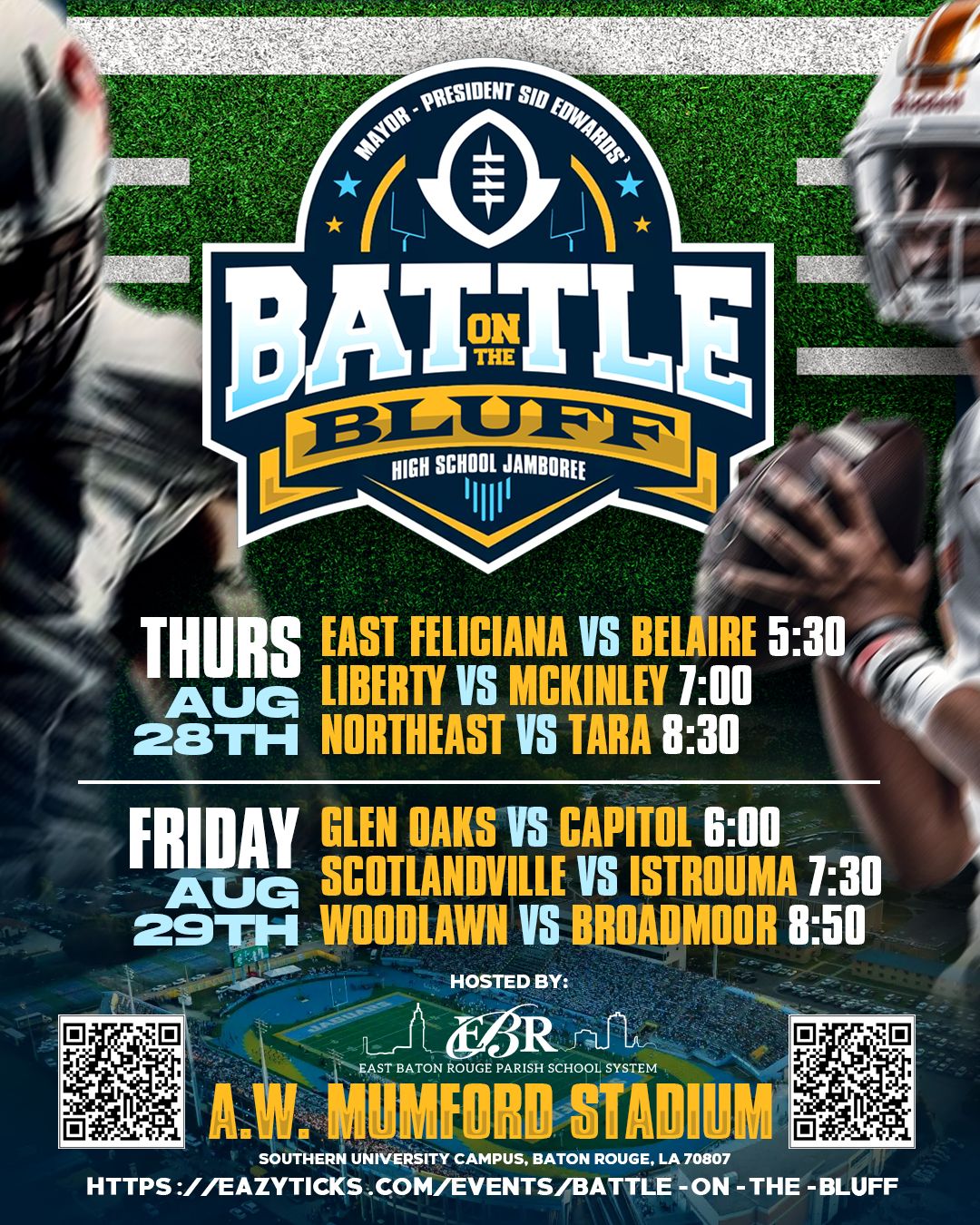 Battle for the Bluff at Five Flags Center