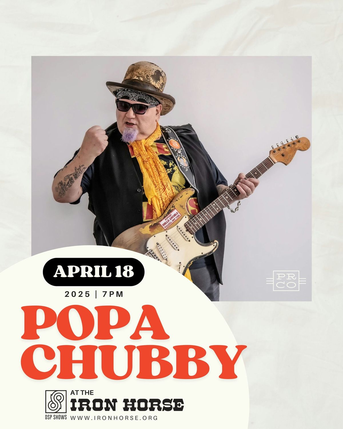 Popa Chubby at The Iron Horse