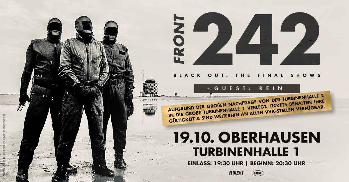 FRONT 242 - BLACK OUT: THE FINAL SHOWS - OBERHAUSEN