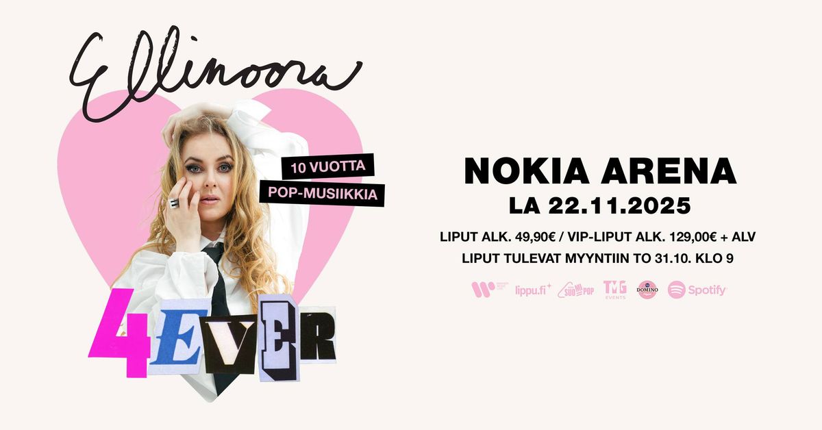 Ellinoora 4ever -konsertti (NOKIA ARENA)