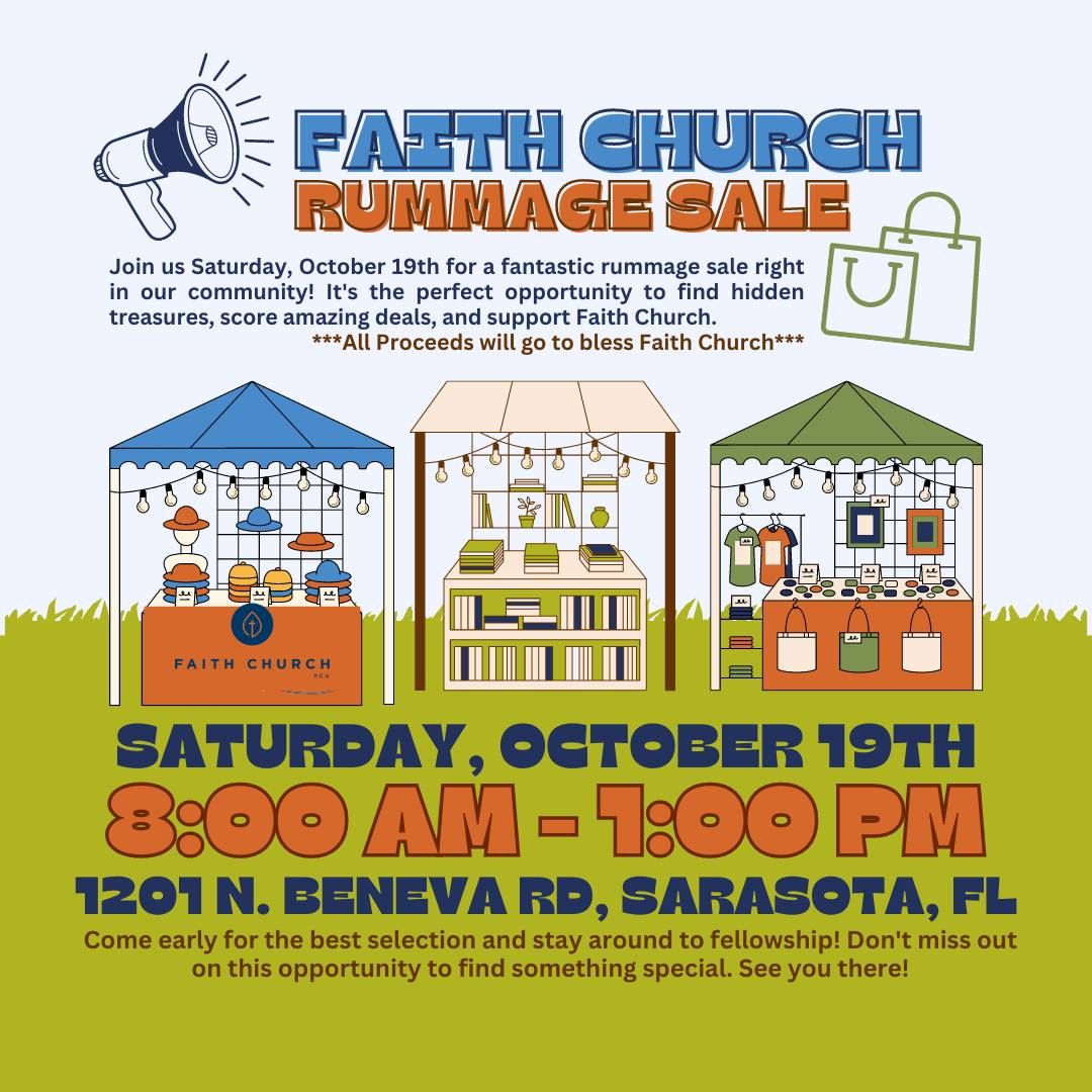 Faith Church Rummage Sale