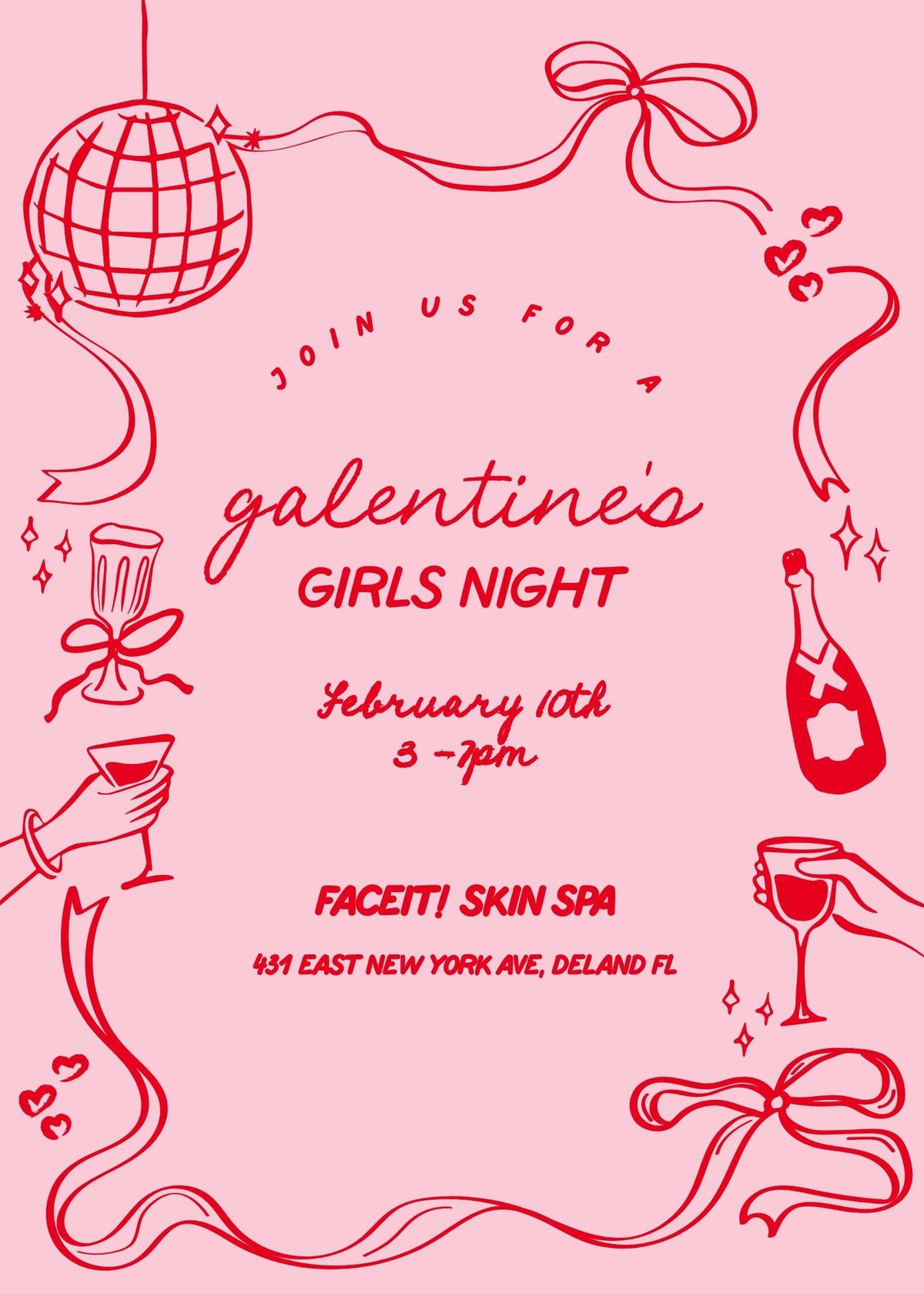 Galentine's Girls Night at FACEit!