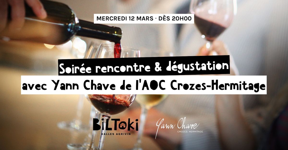 Soir\u00e9e rencontre avec un vigneron de l'AOC Crozes-Hermitage