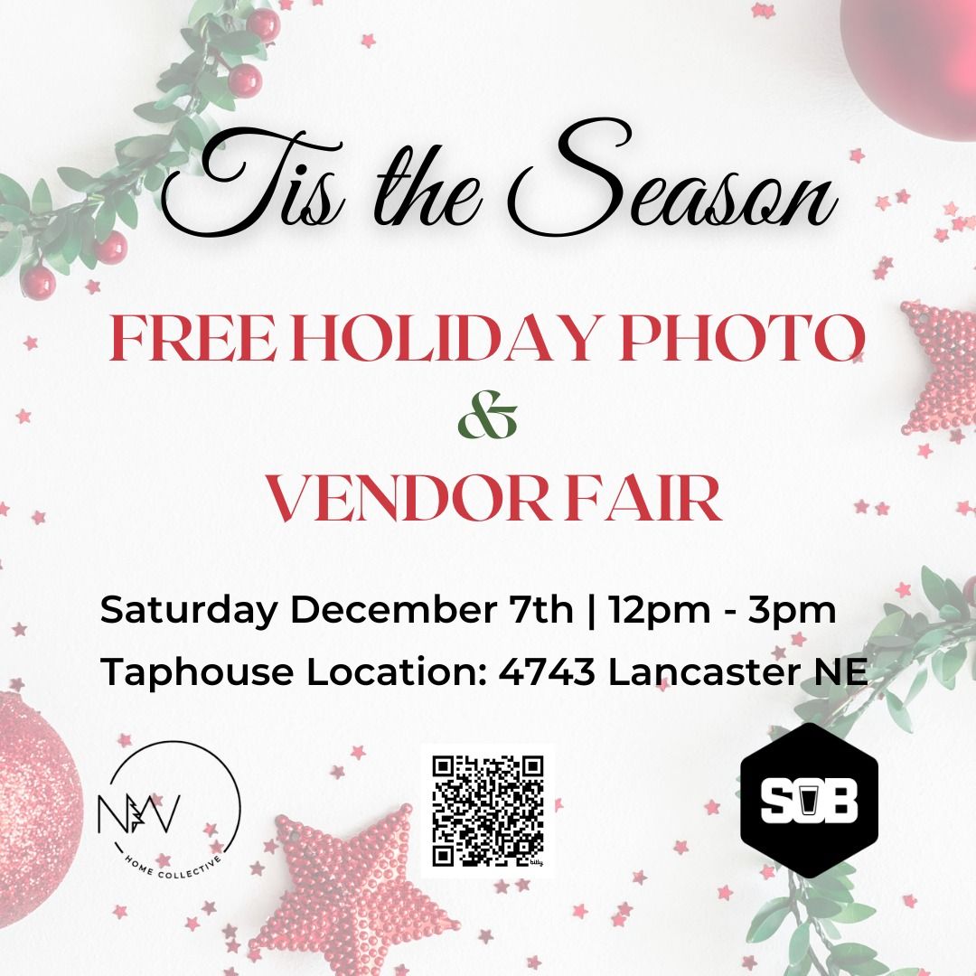 Holiday Photo Shoot & Local Vendor Fair