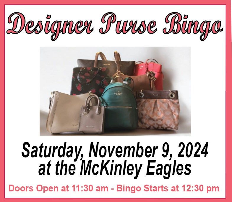 Purse Bingo - Open to the Public