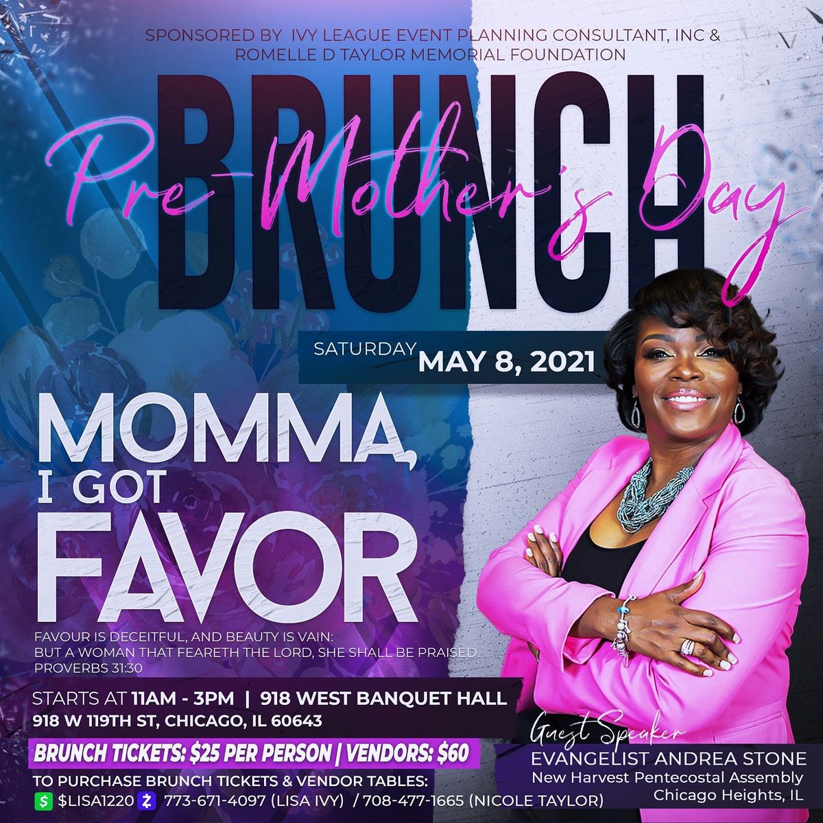 Mothers Day Brunch 918 W 119th St Chicago 8 May 2021 Mothers Day Brunch 2022 Chicago
