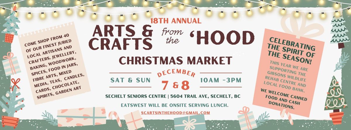 18th Annual Arts & Crafts from the 'Hood Christmas Market