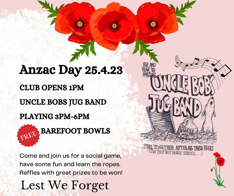 Anzac Day 2023, Tewantin Noosa Bowls Club, 25 April 2023