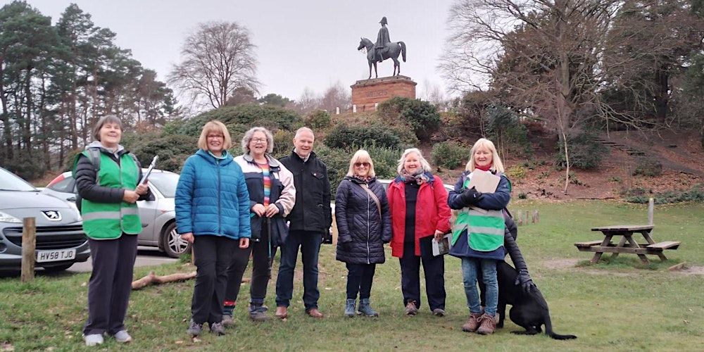 Wellesley Woodlands Health Walk - Wellington Monument Car Park