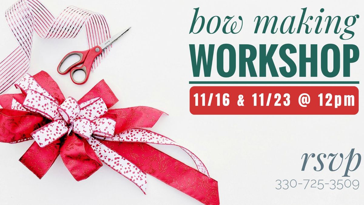 Bow Making Seminar