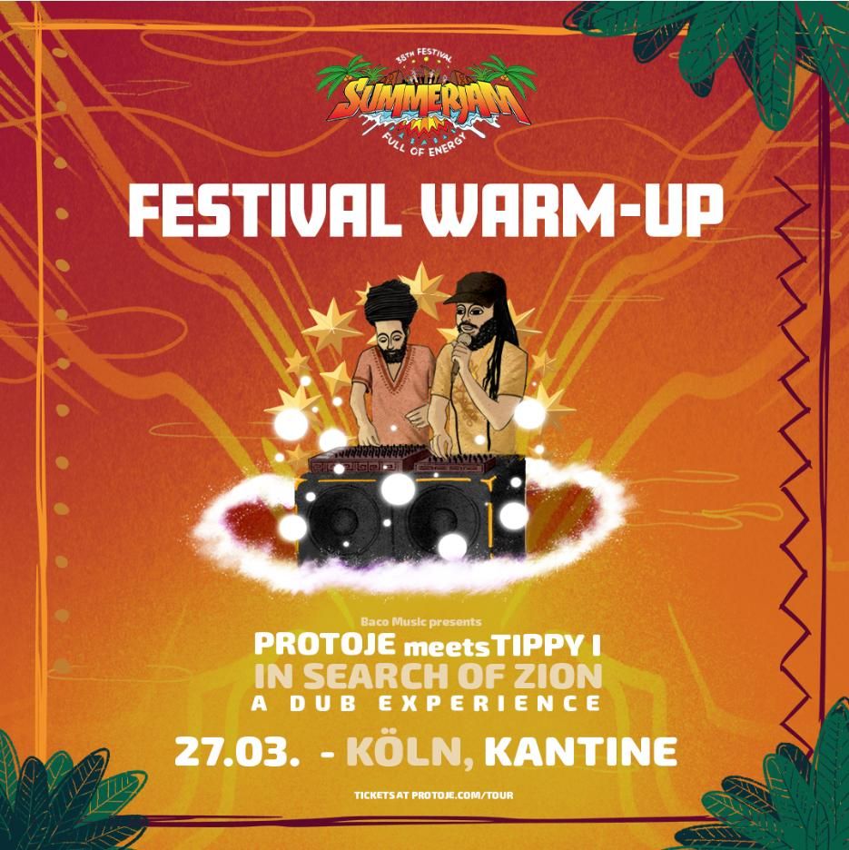 Protoje meets Tippy I in K\u00f6ln am 27.03.2025 @ Kantine 