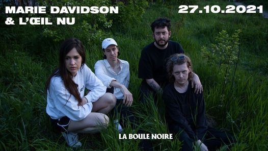 - COMPLET- Marie Davidson & L'\u0152il Nu en concert \u00e0 La Boule Noire