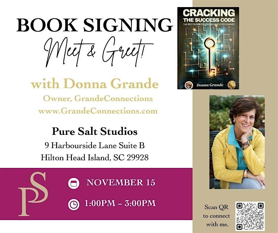 Book Signing with Bluffton, SC Co-Author