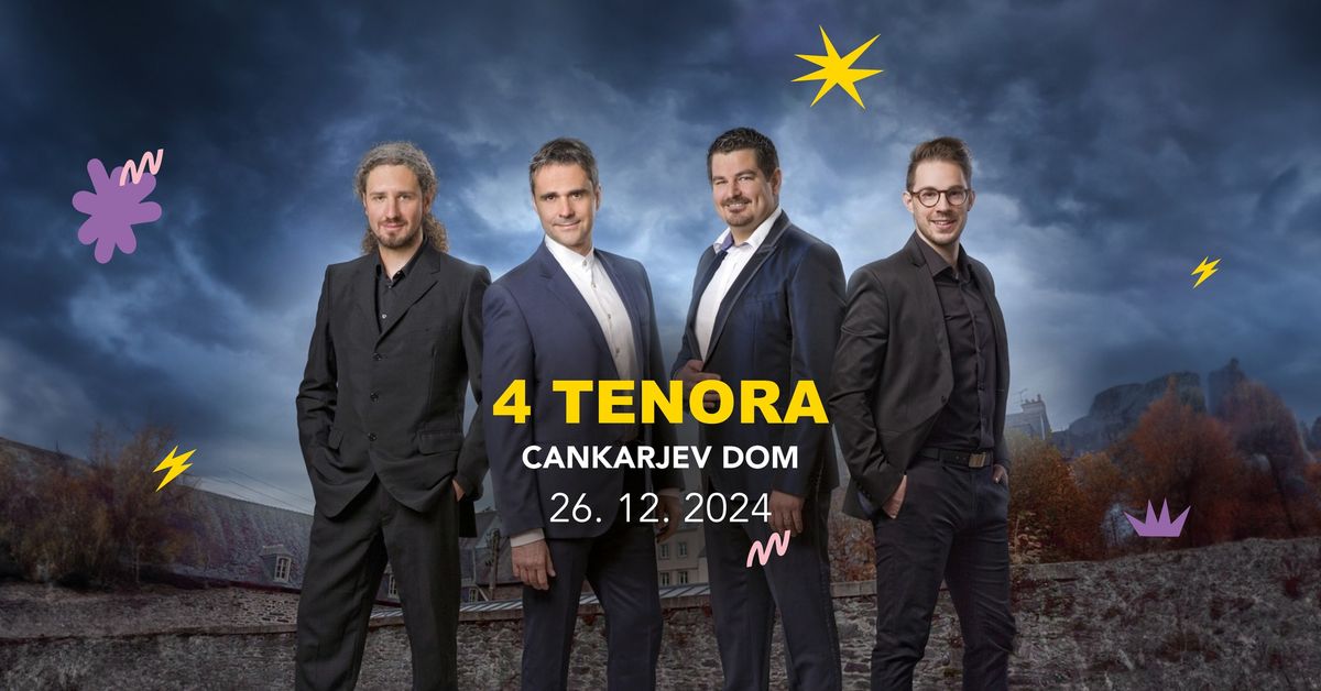 4 Tenora | Cankarjev dom | 26. 12. 2024