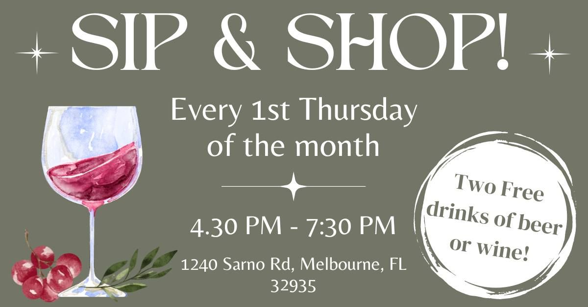 Antiques & Uniques - Sip & Shop